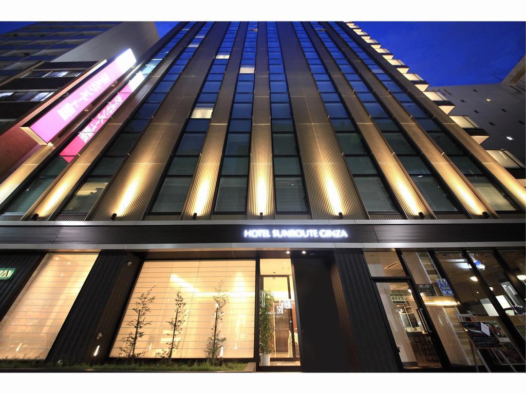 Hotel Sunroute Ginza Tokyo Ngoại thất bức ảnh